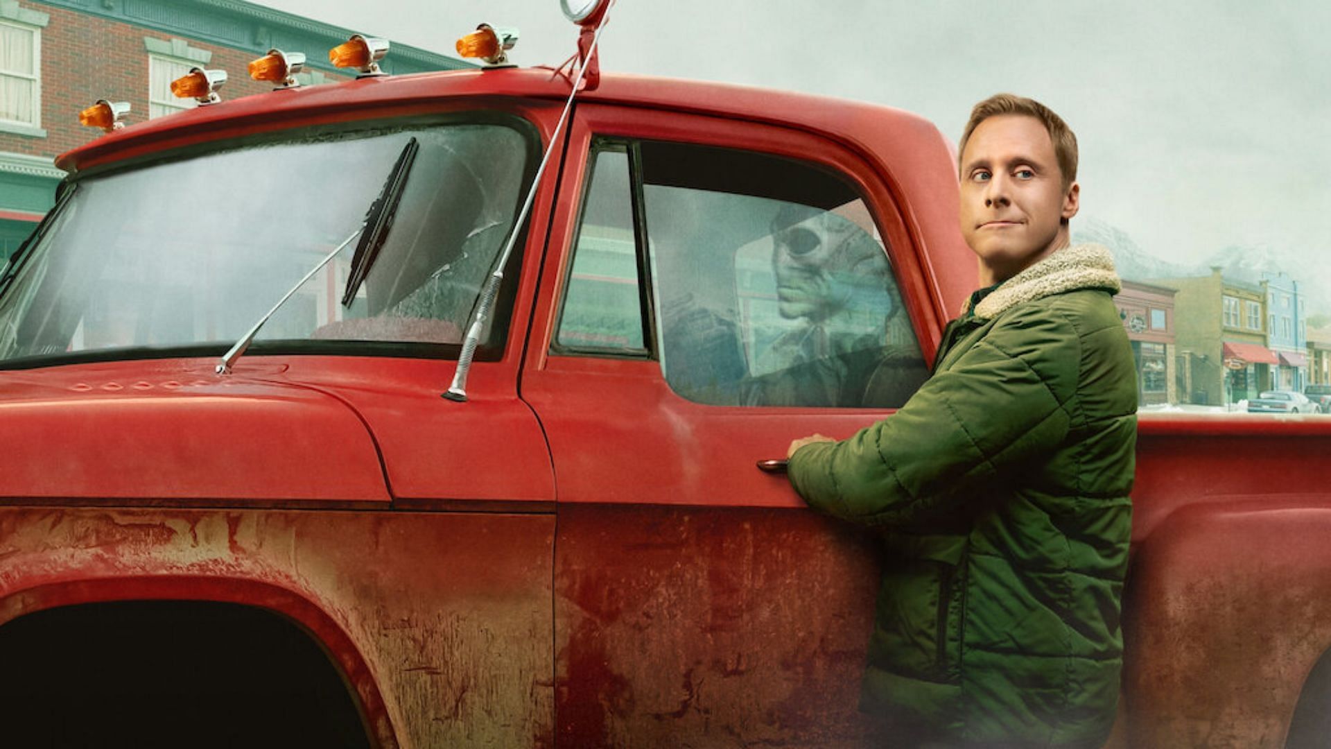 Tudyk in Resident Alien (Image via Netflix)
